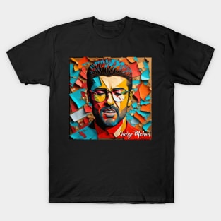 George Michael // Paper Art T-Shirt